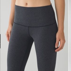 Lululemon Gray Wonder Under Pant